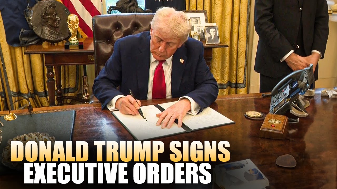 LIVE: President Trump briefs media I Tariff I Canada I Mexico I Border I USAID I USA I America