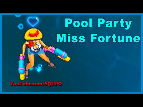 Pool Party Miss Fortune - Skin Spotlight (League of Legends)
