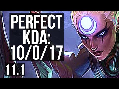 DIANA vs SYLAS (MID) | 10/0/17, 68% winrate, Legendary, Rank 11 Diana | EUW Master | v11.1