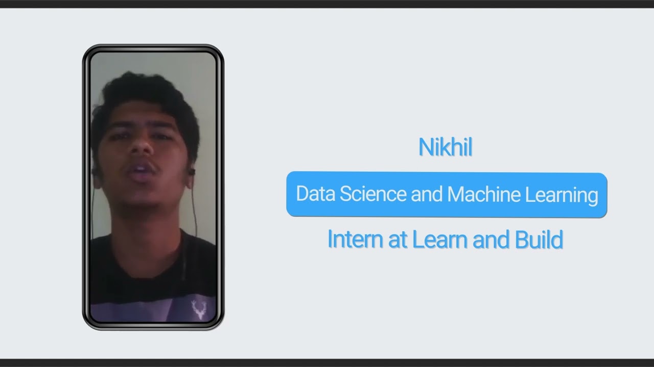 Nikhil (Data Science and Machine Learning))