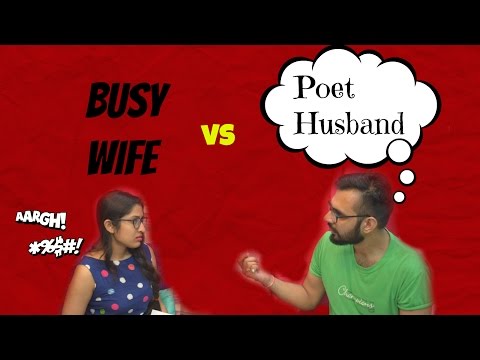 Busy Wife vs Poet Husband | Ajay Bamel