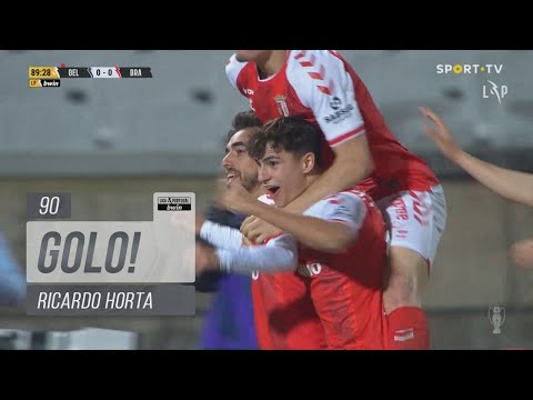 Goal | Golo Ricardo Horta: Belenenses SAD 0-(1) SC Braga (Liga 21/22 #32)