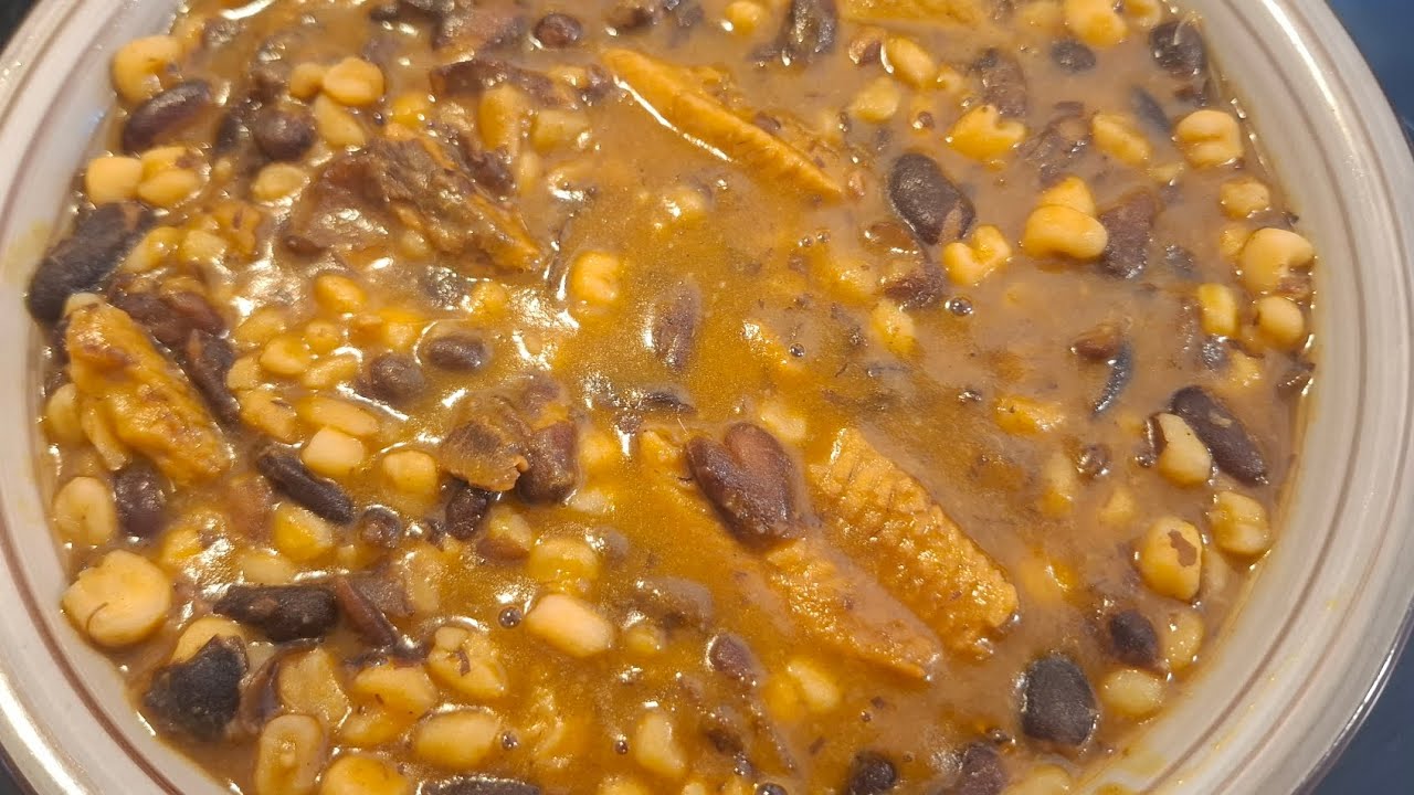 THE BEST CAMEROONIAN CORNCHAFF | LE KONTCHAP CAMEROUNAIS. #food #delicious #yummy