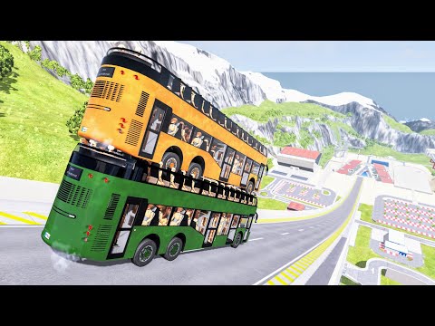 Moon Gravity Car Jumps #1 – BeamNG Drive | CrashBoomPunk