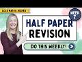 Half Past Paper Week 7 Higher Edexcel GCSE Maths Maths Revision