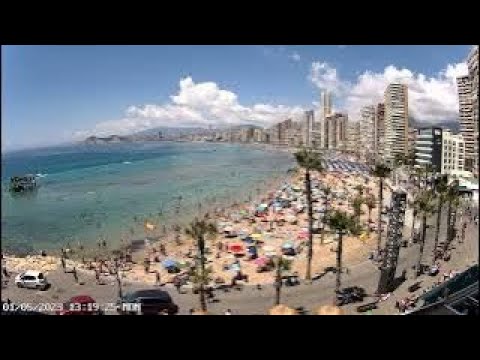 Benidorm Beach Cam 🇪🇸 Streamed 21st September 2023 (4-LD)