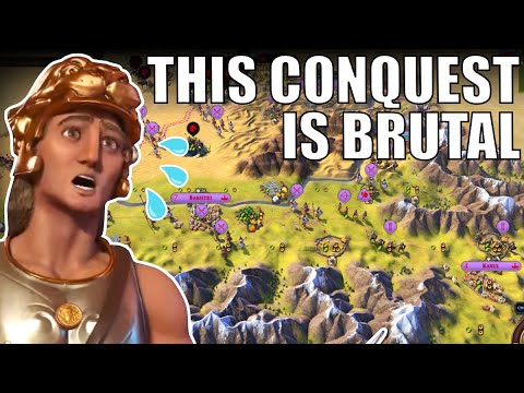 Civ 6 | Is This Scenario Actually Impossible??? – (#2 Deity Alexander Civilization VI)