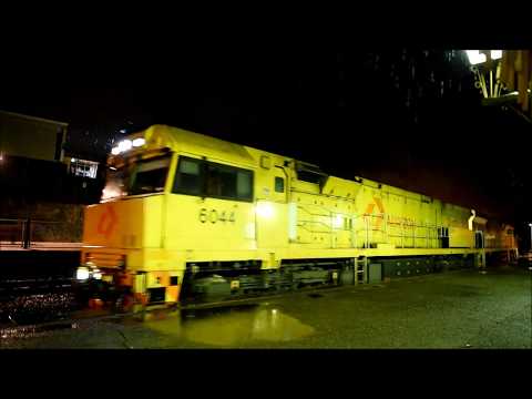 Aurizon Grain Train in South Australia 1QA5 & 4AQ6 Locos 6022, 6010 & 6044