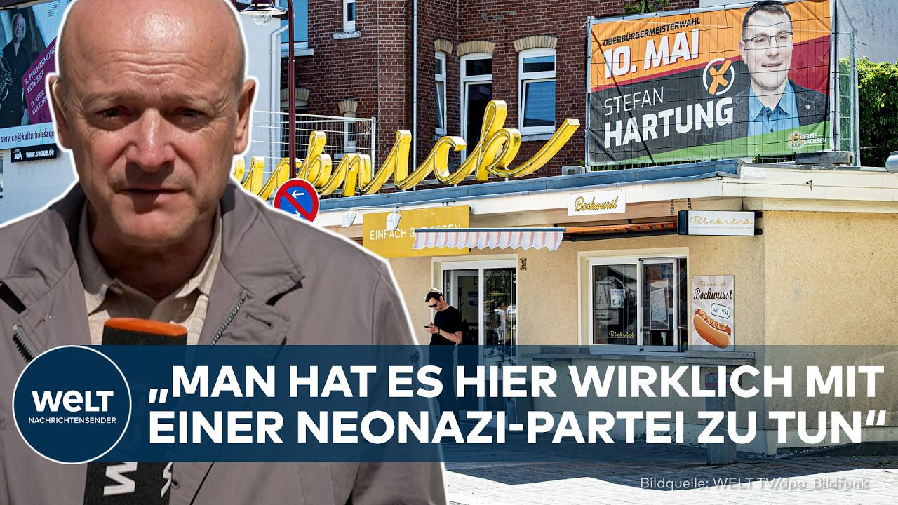 FREIE SACHSEN GREIFEN NACH DER MACHT: Neonazi-Partei will Sachsen aus der Bundesrepublik führen
