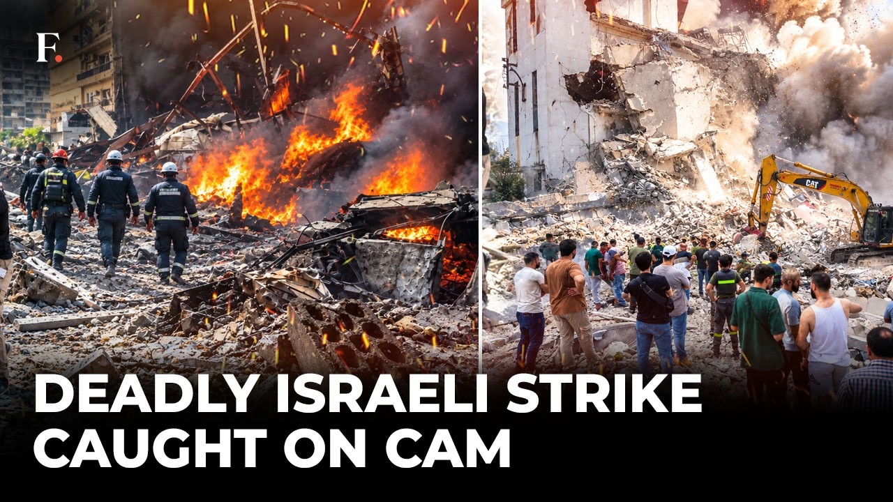 Israel Strikes Lebanon: 4 Killed in Arab Salim | Eyewitness Video Captures Attack | FP Video