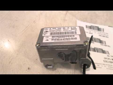 2003 Mercedes ML320 YAW RATE SENSOR ABS 0025428918 - mbiparts.com Used OEM Mercedes Parts - D... OEM