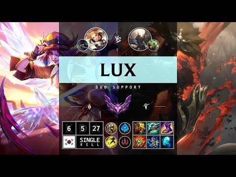 Lux Support vs Pantheon - KR Master Patch 14.12