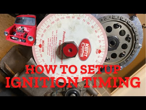 How to install a vernier type timing chain on a Classic Mini - 1275 A+ engine build - Part 9