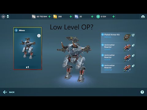 War Robots: New Minos VS old Ao Ming Gameplay