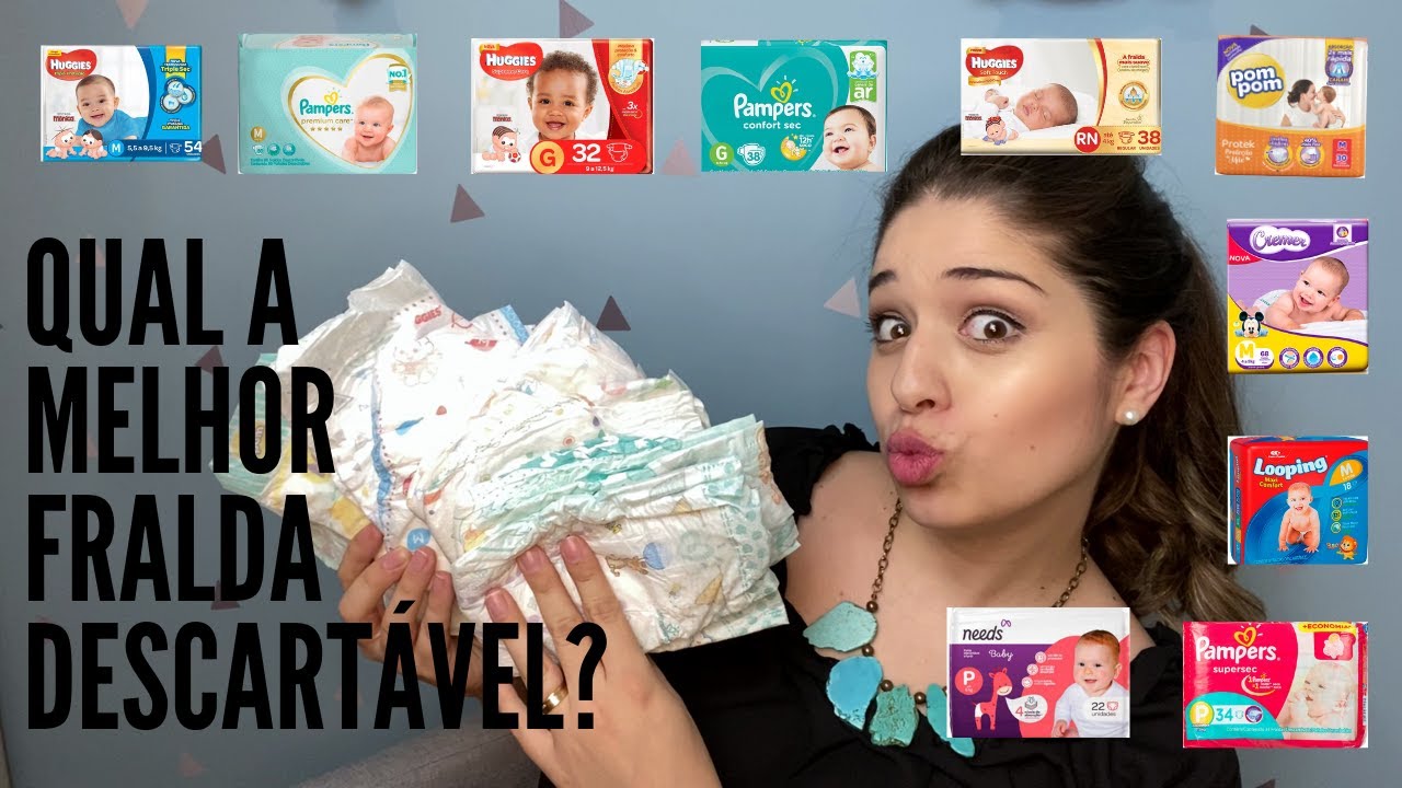 Qual a melhor fralda descartável