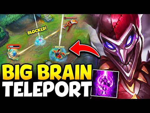 PINK WARD WITH THE MOST BIG BRAIN TELEPORT OF ALL-TIME!