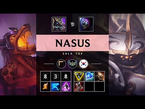 Nasus Top vs Jax - KR Challenger Patch 25.21
