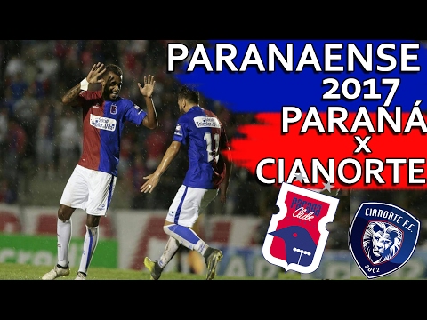 Paraná Clube 2 x 0 Cianorte - Paranaense 2017 (02/02/2017)