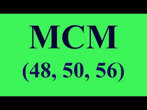 MÍNIMO COMÚN MÚLTIPLO Super Fácil