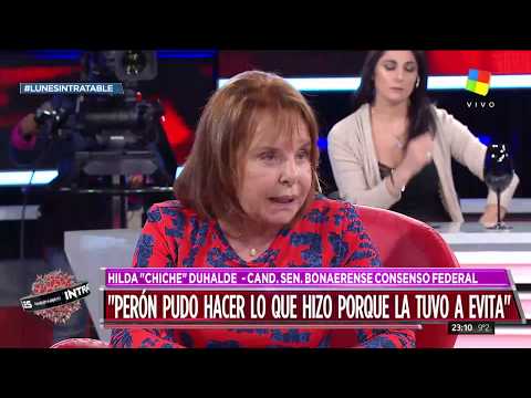Chiche Duhalde, ni Macri ni Cristina: "No voy a votar por ninguna de estas opciones"
