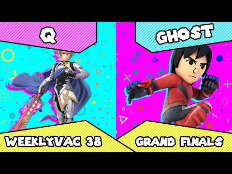 WeeklyVac 38 SSBU: Q vs Ghost (Corrin vs Mii Brawler)