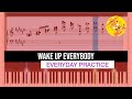 Wake Up Everybody | Piano Tutorial | Cover [Synthesia+Sheet Music]