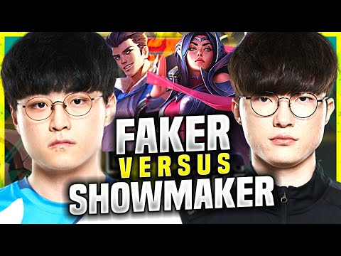 DWG SHOWMAKER VS T1 FAKER! - DWG ShowMaker Plays Jayce Mid vs T1 Faker Irelia! | Preseason 11