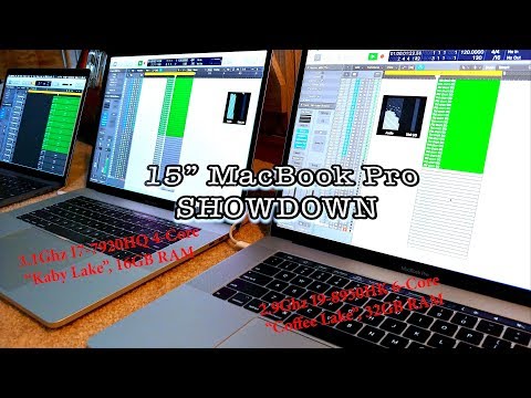 2018 MacBook Pro 2.9Ghz i9 32GB PERFORMANCE TEST