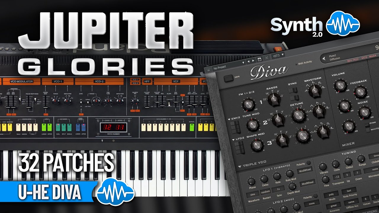 GPR040 - Jupiter Bundle - U-HE Diva - Video Preview 1