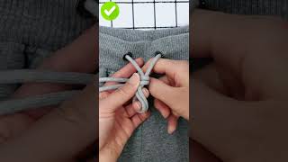 Download lagu How to tie hoodie rope? Sweater strings/ Laces tie styles EP303623 #shorts #lacing #hoodielacing mp3