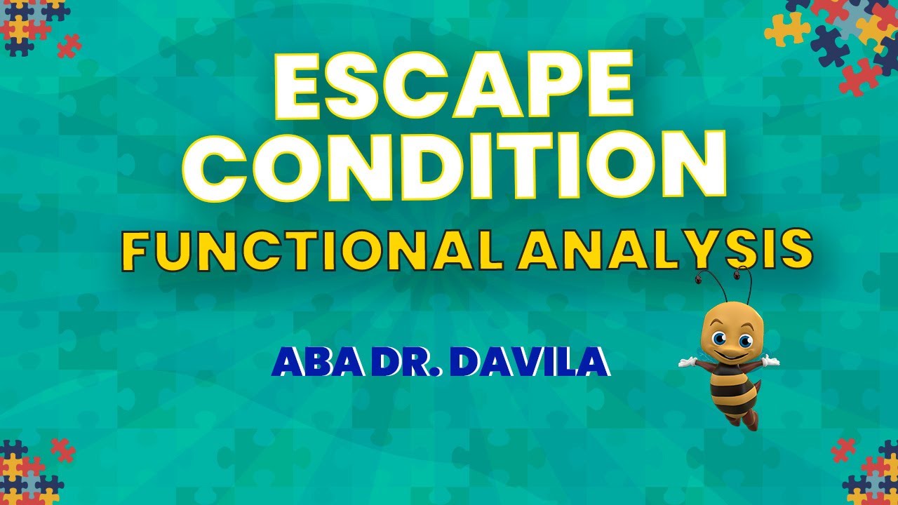 Video 86: Escape Condition-Functional Analysis