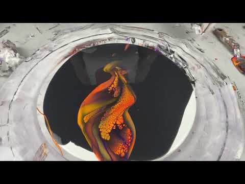 223. Sheleeart Australian Fluid Artist - Sound on Halloween Bat Gone Wrong -