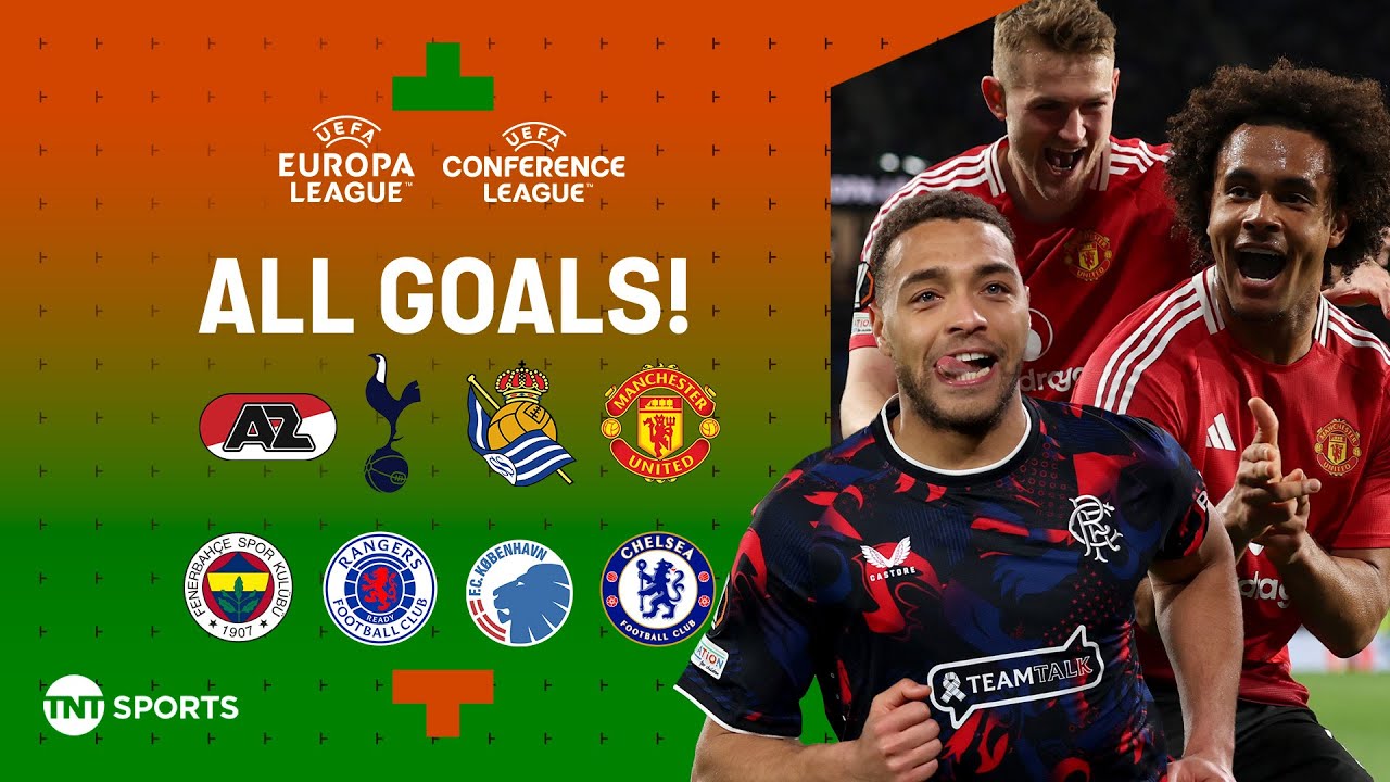 Rangers STUN Jose Mourinho 🫨 | FULL UEFA Europa & Conference League Round Of 16 First Leg Highlights