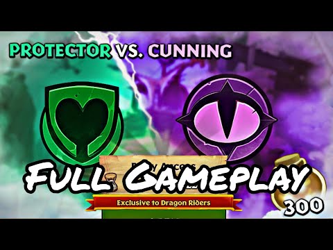 NEW GAUNTLET PROTECTOR VS. CUNNING FULL GAMEPLAY - Dragons: Rise of Berk