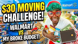 BOUGHT EVERYTHING I NEEDED AT WALMART FOR $30 INCLUDING MOVING SUPPLIES