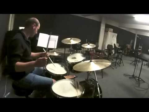 Applying Rudiments on the Drumset (Single Ratamacue)