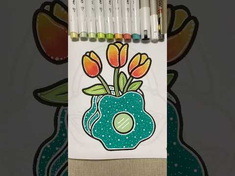 Coloring Pages Vase