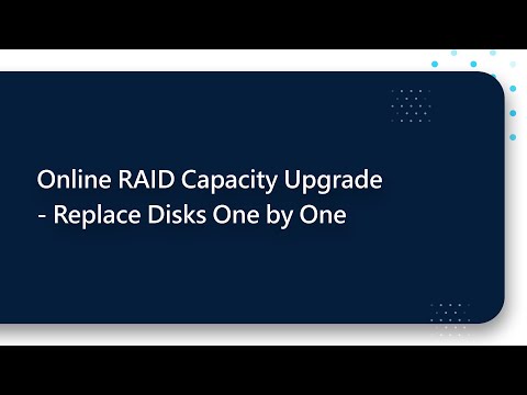 QNAP Tutorial | Online RAID Capacity Upgrade - Replace Disks One by One - QTS/QuTS hero (EN)