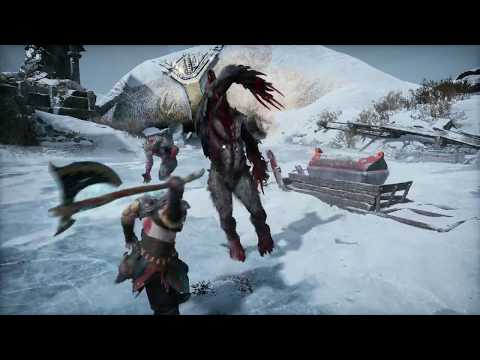 God of War | Kratos against a couple more werewolf things