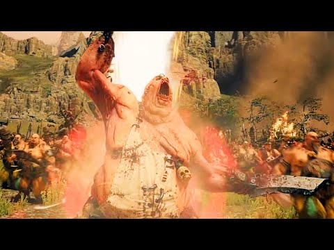 SKRAG THE SLAUGHTERER Idle Animations | Total War Warhammer 3