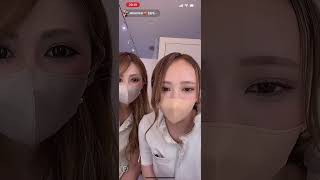エステティシャン2人組　可愛い　tiktokライブ　えろかわ