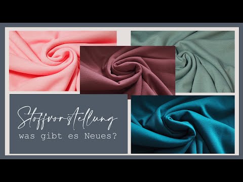 Stoffvorstellung - Wintersweatstoffe für warme Winterkleidung