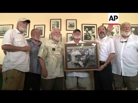 Lookalikes of famed author pay tribute at the 14th International Hemingway Colloquium