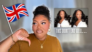 FOLLOWING A UK BLACK GIRL MAKEUP TUTORIAL | This Did Not End Well…