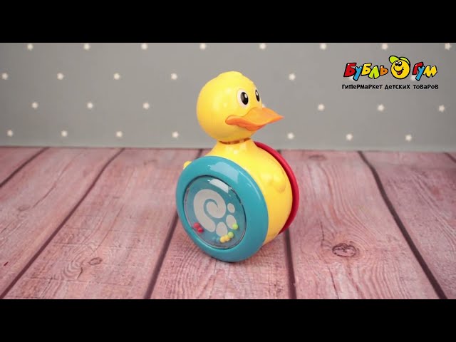 Игрушка Kaichi Утка-неваляшка с 6мес - видео