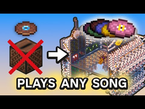 We Made the BEST Music Machine in Minecraft