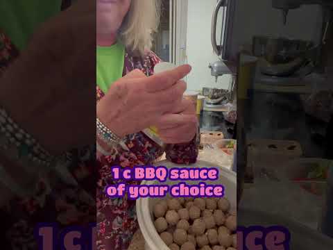 How to make Crockpot Meatballs #crockpotcooking #3ingredientrecipe #basiccooking #meatballs