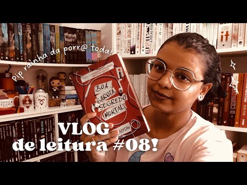 #Vlog 08 | Lendo Boa garota, segredo mortal ??