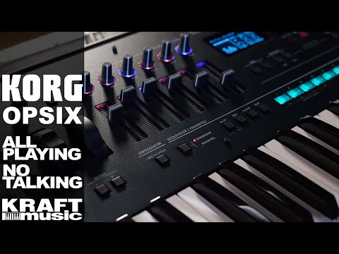 Демонстрация звучания синтезатора Korg OPSIX