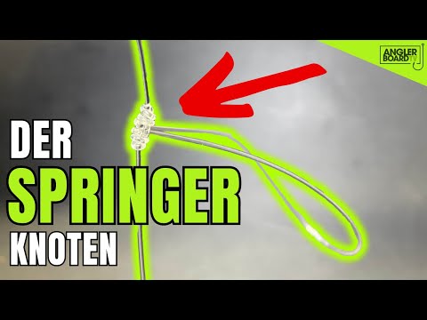Springerknoten binden: Seitenarmschlaufe im Vorfach | Angelknoten Tutorial für Meeresangler